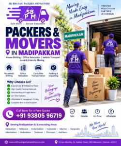 Packers and Movers in madipakkam